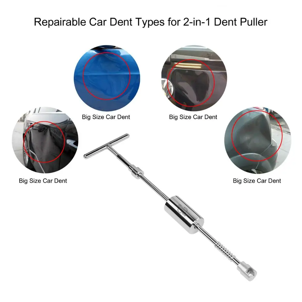 Super LDR dent remonto įrankių rinkinį paintless dent removal tools komplektas skaidrių plaktukas dent klijai skirtukai klijų lazdelės, automobilių remonto įrankiai