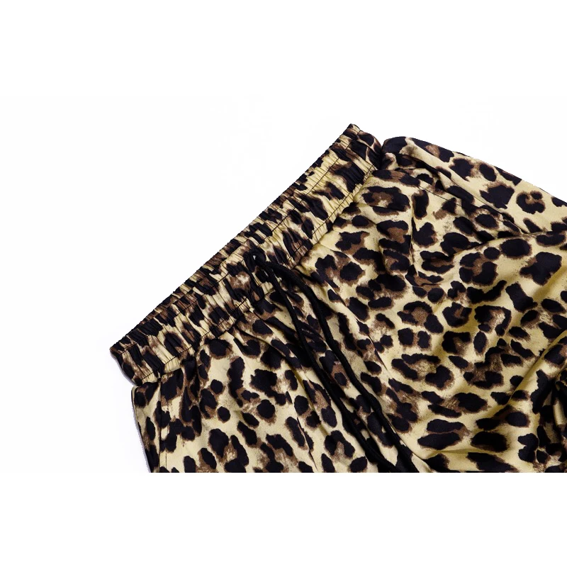 2020 Naują lotynų Šokių Mergaičių Suknelė Leopard Kelnes Cha Cha, Samba Etapo Rezultatus Kostiumas lotynų Šokių Kelnės Moterims K13