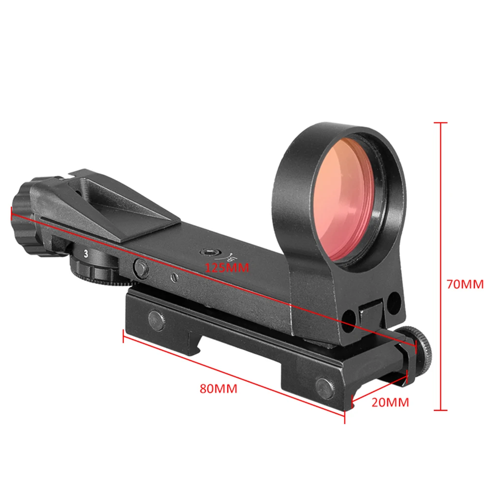 Taktinis Holografinis 1X30 Karšto 20mm Geležinkelių Riflescope Medžioklės Optika Red Dot Akyse Reflex 4 Tinklelis taikymo Sritis Kolimatorius Atodūsis