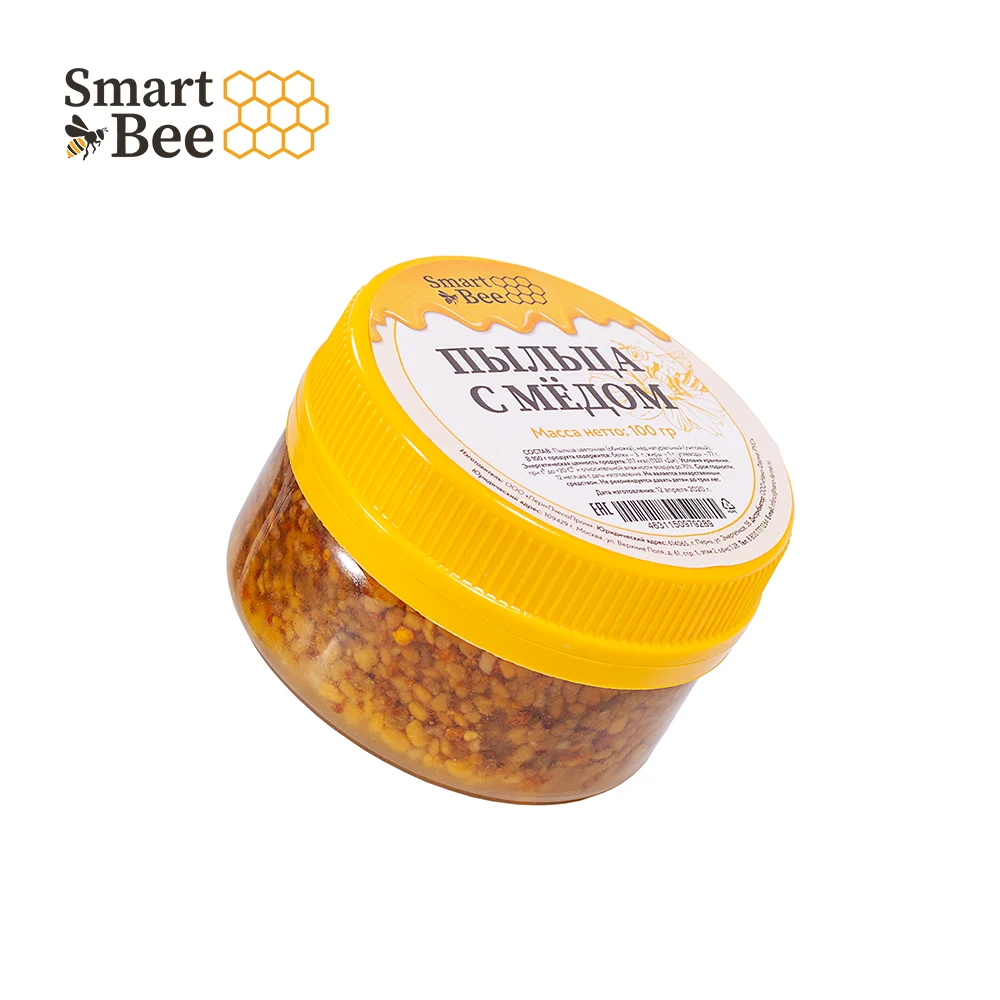 Medus Smart Bičių SB228002 Maisto Džiovinti Prekės Vietos Specialybių, Žiedadulkės, medus Natūralus gėlių medus