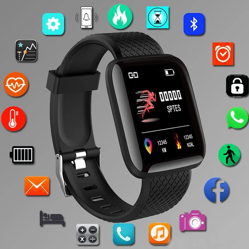 Digital Smart Sporto Žiūrėti vyriški Laikrodžiai Led Elektroninis Laikrodis 