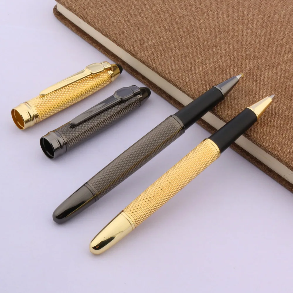 Klasikinis 165 rašyti pen office Ginklą juoda aukso metalo studentų Rollerball pen