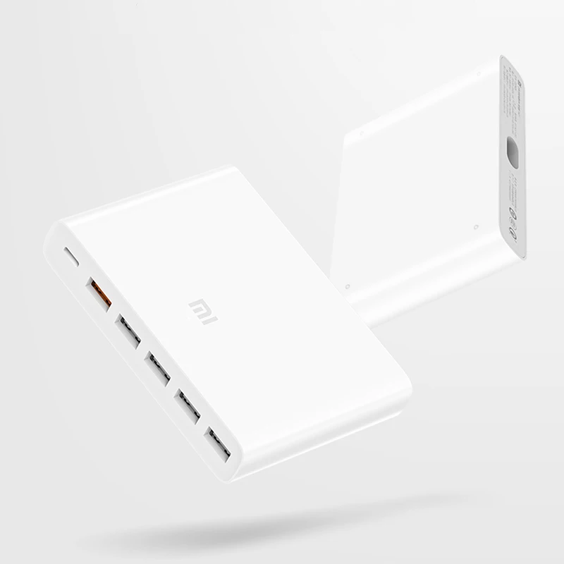 Originalus Xiaomi USB-C 60W Įkroviklio Išėjimo Tipas-C 6 USB jungtys QC 3.0 Greitai Įkrauti 18W x2 + 24W(5V=2.4 MAKS.) Smartfon Trinkelėmis H33