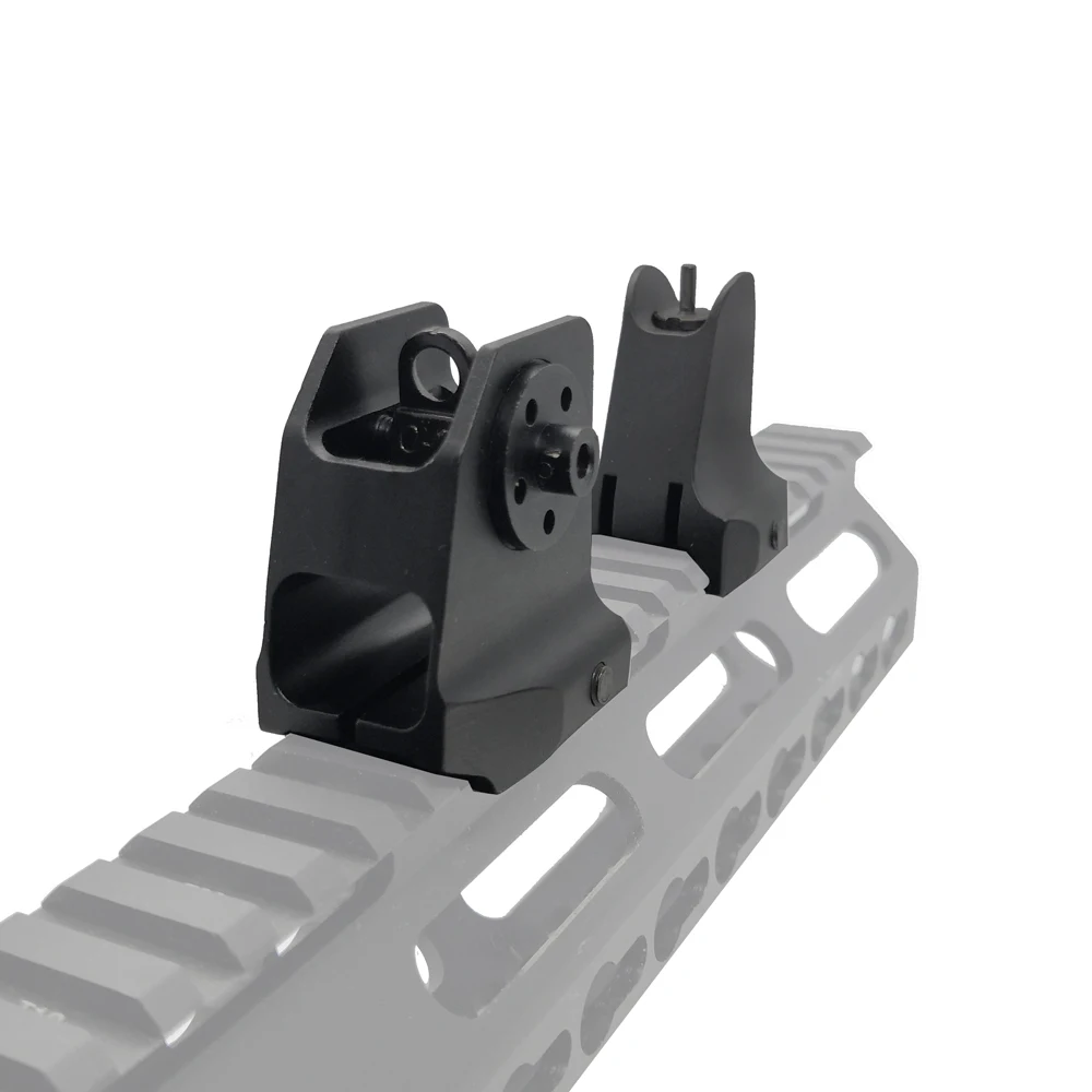 Magorui Taktinis CNC Fiksuotojo Priekiniai Galiniai Geležies Akyse Combo Set Windage Reguliavimo Rankenėlę Medžioklės AR15 M4/M16 Rifle