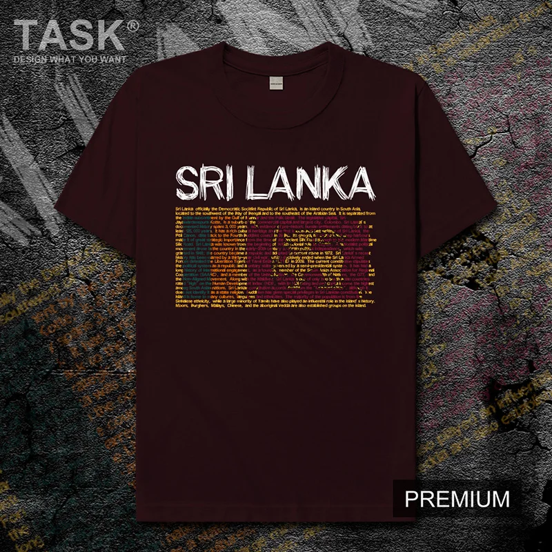 Šri Lanka Lankos LKA t shirt mens naujas Viršūnes, t-marškinėliai trumpomis rankovėmis drabužius palaidinukė šalies nacionalinės komandos marškinėlius sporto medvilnės