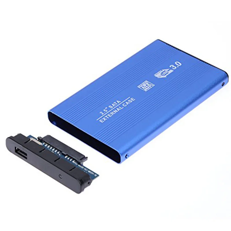 Nauji 2.5 Colių Nešiojamojo kompiuterio SATA HDD Atveju Sata USB 3.0 SSD HD Kietojo disko Disko Išorės Saugojimo kameros Dėžutė Su USB 3.0 Kabelį
