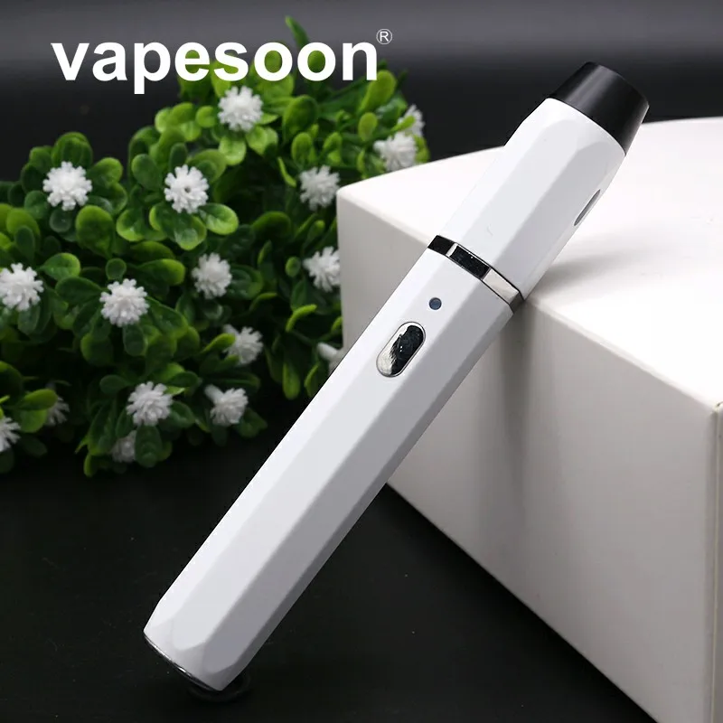 Naujausias VS-2 pen stiliaus cigarečių VapeSoon patobulinta versija 650mah Baterijas E Cigarečių šildymo Tabako kasetė