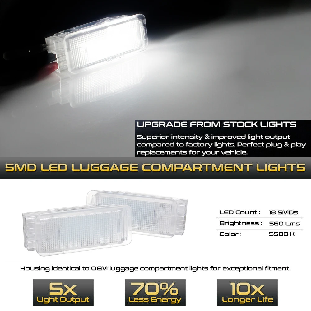 LED Bagažinė Šviesos Daiktadėžė Kojoms Durys, Interjero Lempos Citroen C4 C3 DS3 Xsara 2 Picasso Saxo C2 C5 C6 C8 Išsiuntimo 3