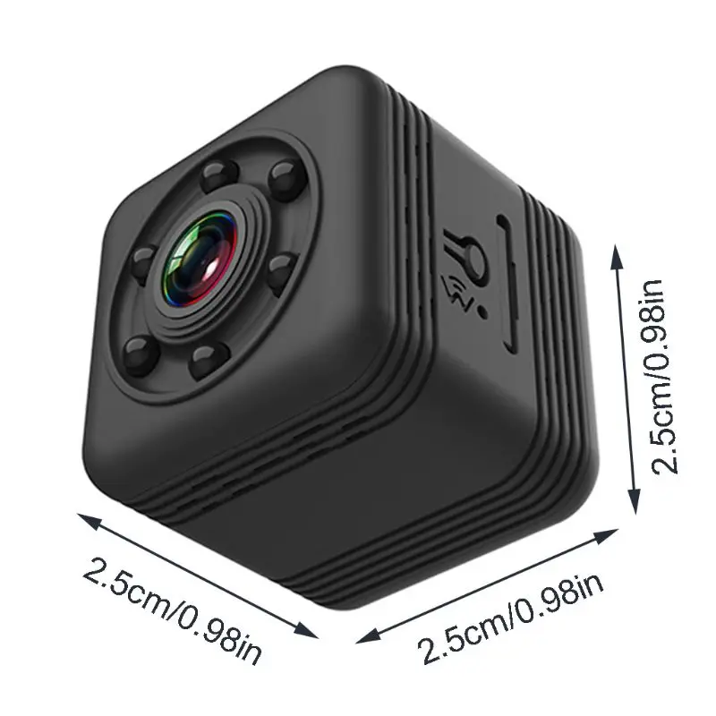 SQ29 Mini Wifi Saugumo Kameros Vandeniui Apvalkalas Mikro Sporto Kamera, Naktinio Matymo Kamera Judesio