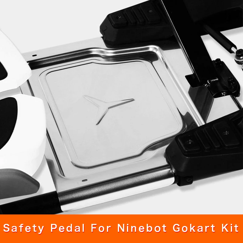 Saugos pedalo Už Ninebot Gokart Kit Kart Rinkinys Pertvarkyti savarankiškai pusiausvyrą Motoroleris Sparnus atsarginės dalys