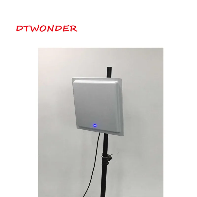 DTWONDER UHF RFID Skaitytuvas su Antena 12dbi RS232 RS485 Wiegand TCP IP tolimojo Integruotas Skaitytuvas DT002H