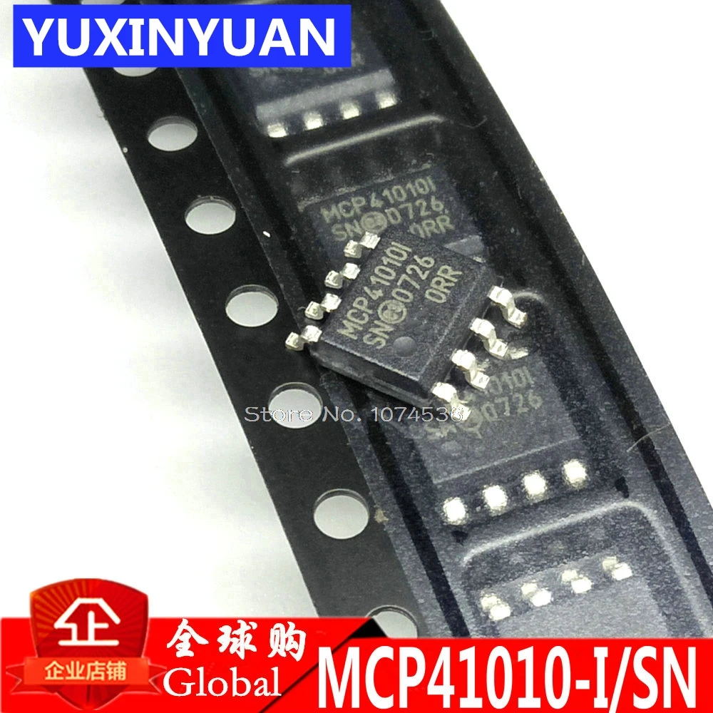 MCP41010I/SN MCP41010-I/SN MCP41010 41010 SOP8 integruotas skaitmeninis potenciometras chip pleistras naujas ir originalus 10vnt/daug