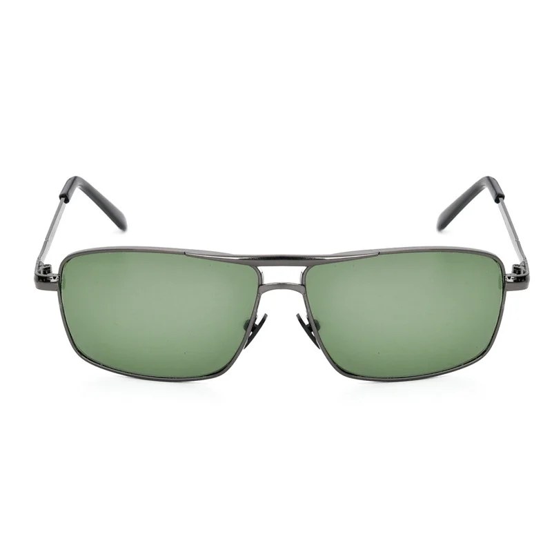 2020 naujas grūdinto stiklo lęšių akiniai nuo saulės vyrams dėvėti, atsparus очки для водителя derliaus tamsiai žalia objektyvas Gafa de sol, UV400