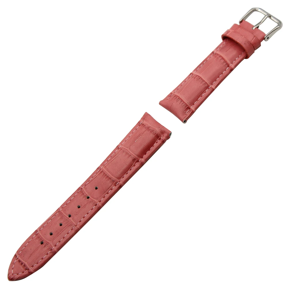 24mm natūralios Odos Watchband Croco Modelis Garmin Vivoactive HR GPS Sport Watch Band Riešo Dirželis Apyrankė Juoda Mėlyna Raudona