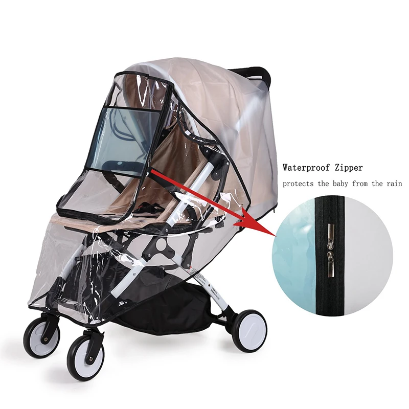 Kūdikis vežimas lietaus, maisto klasės, netoksiškas ir bekvapis kūdikio vežimėlis vėjo lietaus
