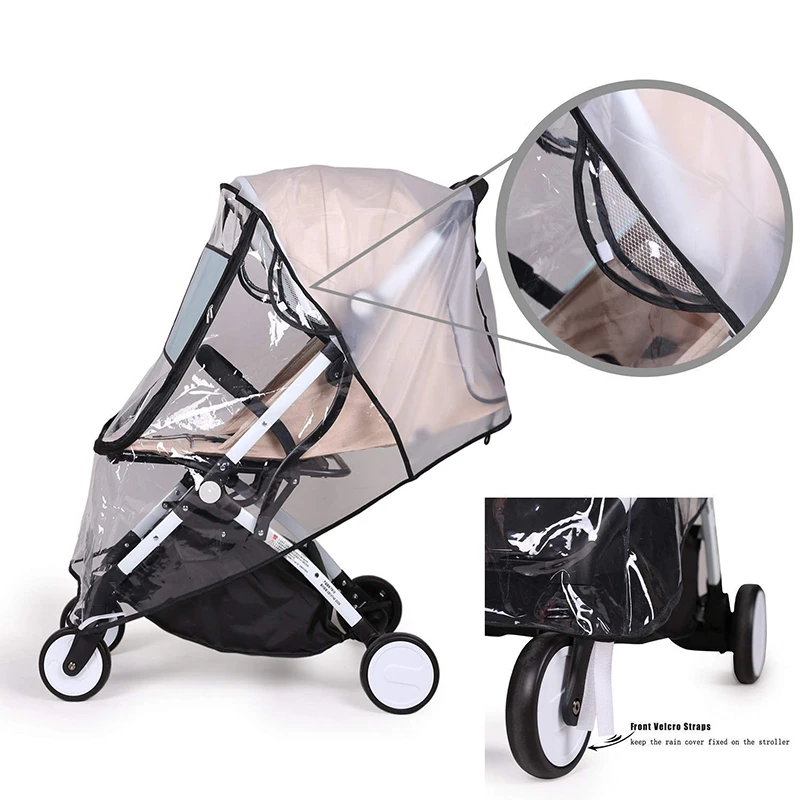 Kūdikis vežimas lietaus, maisto klasės, netoksiškas ir bekvapis kūdikio vežimėlis vėjo lietaus
