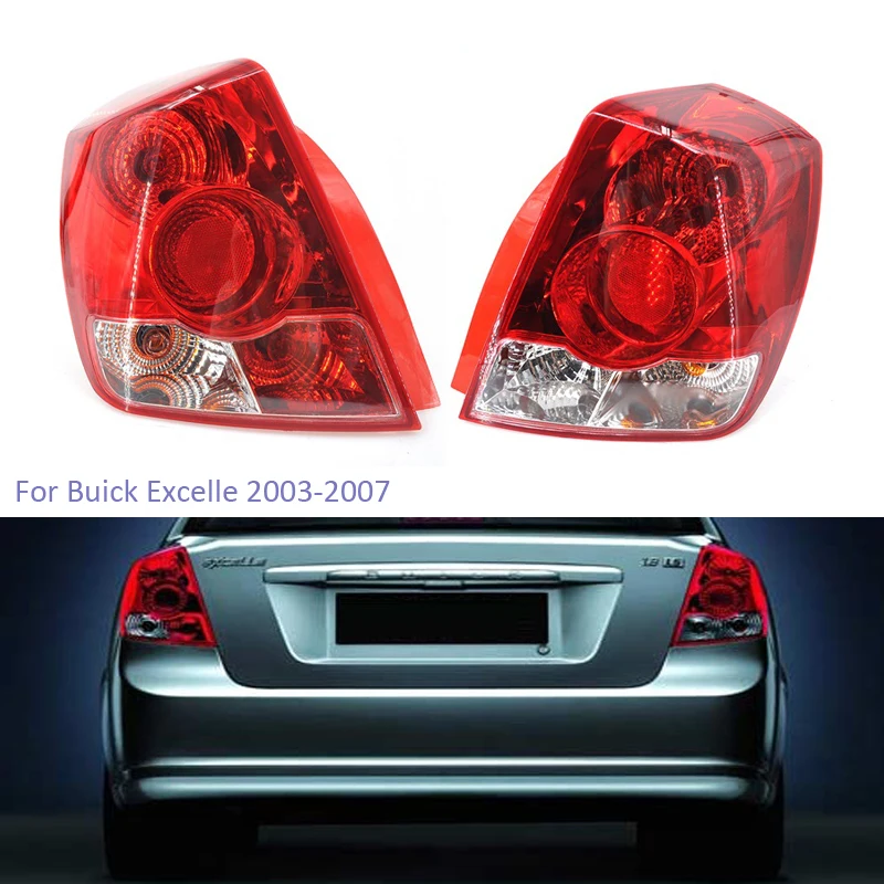 YTCLIN Galiniai Šviesos Buick Excelle 2003-2007 Kairės/Dešinės Pusės Galinis Stabdžių Šviesos Lempos Stoplight Uodegos Šviesos Surinkimas