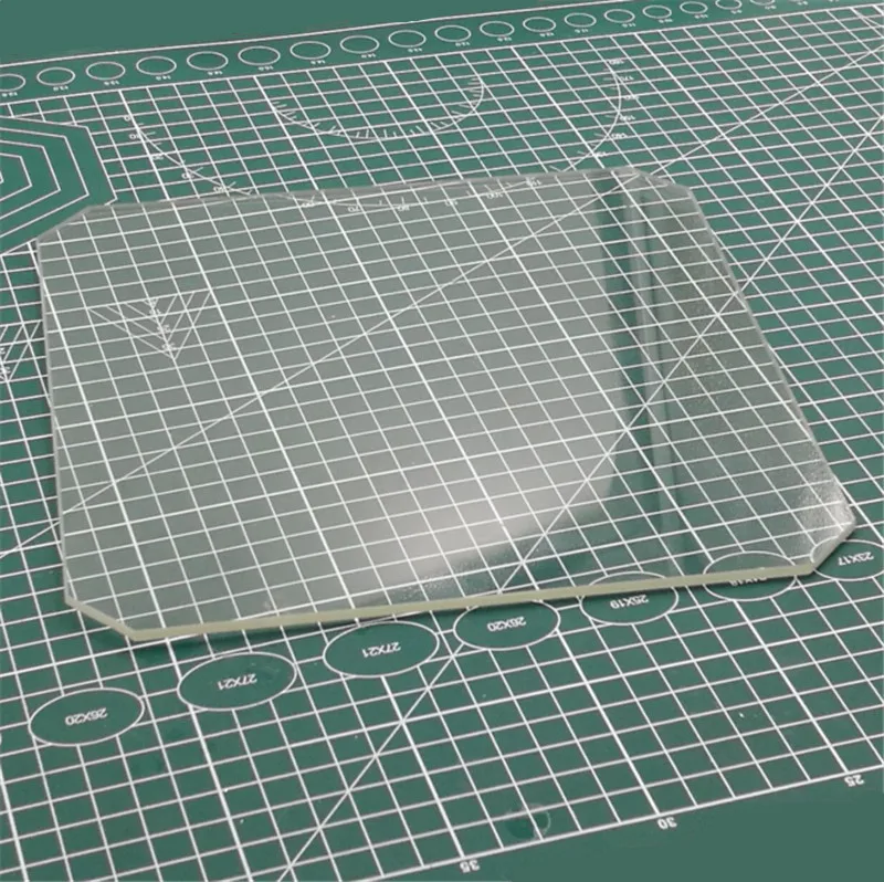 3D spausdintuvas dalys 219x219mm Borosilikatinio Stiklo plokštė Wanhao popierinės kopijavimo aparatų matricos i3 Anet A8 A6 MP Maker Pasirinkite 3D Spausdintuvai
