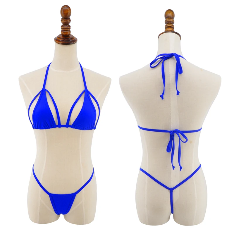 Seksualus Strappy Micro Bikini G-String Bottom Mini maudymosi Kostiumėliai Moterims, maudymosi kostiumėlį Moteris Kaitintis Maillot De Bain Femme Tanga Biquinis