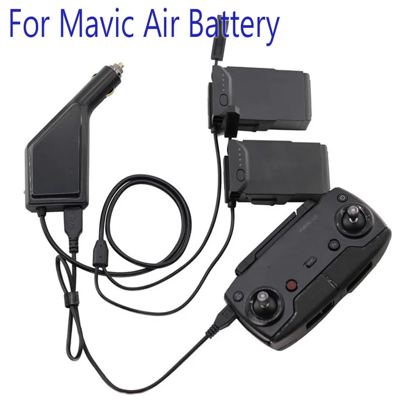 Automobilinis Įkroviklis, Skirtas DJI Mavic Oro Pažangi Baterijų Įkrovimo Mavic Stebulės Oro Automobilio Jungtis USB Adapteris, Multi Baterija, Automobilinis Įkroviklis