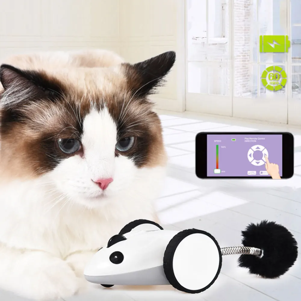 Naminių Kačių Pelės Žaislas Kūrybos Interaktyvių Elektroninių Belaidžio 