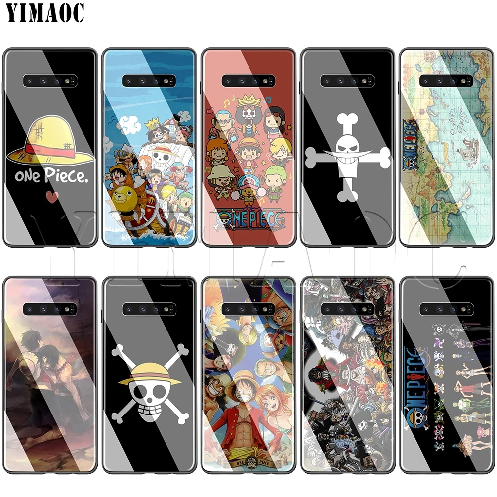 YIMAOC Vienas Gabalas Stiklo Atveju, Samsung Galaxy S7 S8 S9 S10 Plus Pastaba 8 9 10 A50 A20 A10 A70