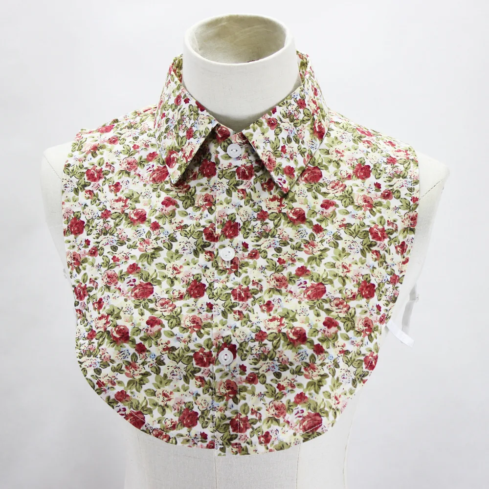 Sielovados mažas Moterų Lape Medvilnė, apykaklės megztinis paukščių dekoratyvinis marškinėliai Sielovados mažų gėlių medvilnės marškinėliai apykaklės, dekoratyvinis