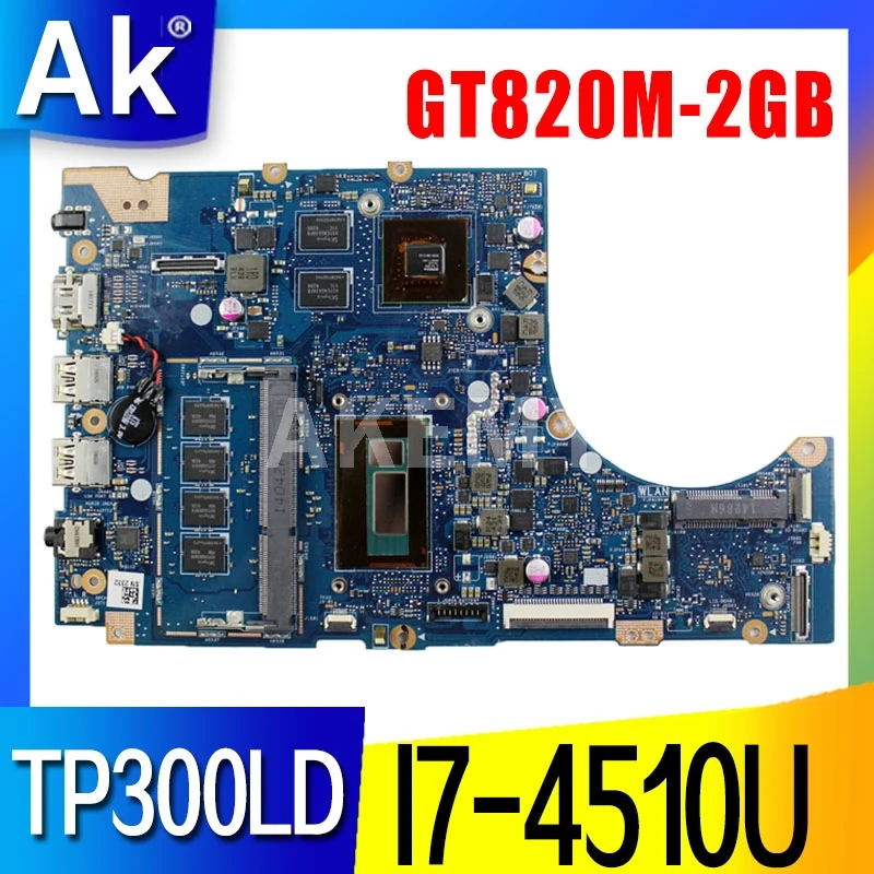 TP300LD plokštę Už Asus TP300LA Q302LA TP300LAB Q302L TP300 TP300L TP300LJ nešiojamas plokštė I7-4510U GT820M-2GB originalas