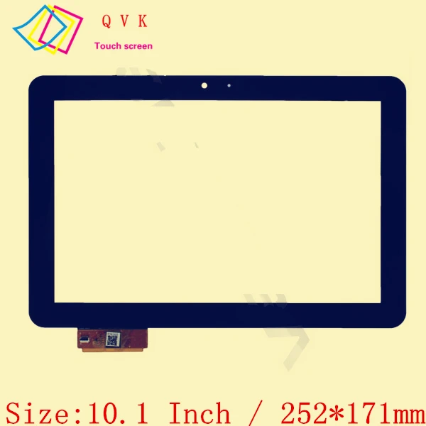 10.1 colių jutiklinis ekranas plokštės stiklo DNS AirTab MF1011 Tablet PC Paminėti, dydis ir spalva NE tablet PC