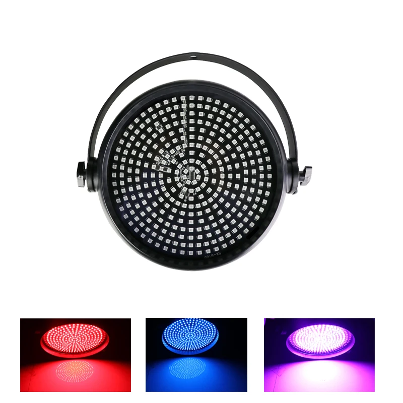 Nemokamas Pristatymas 315*0.2 W LED Par Šviesos Strobe RGB 3 in 1 Taškų Poveikis Etape DJ Disco DMX Valdymo Plauti Plastiko Atveju Šalis
