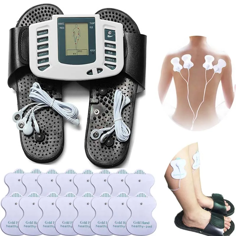 Kaklo Sveikatos Priežiūros pėdų masažas Terapija Elektroninių Kūno Lieknėjimo Impulso Massager nugaros Raumenų Skausmo malšinimas, Tens Akupunktūra