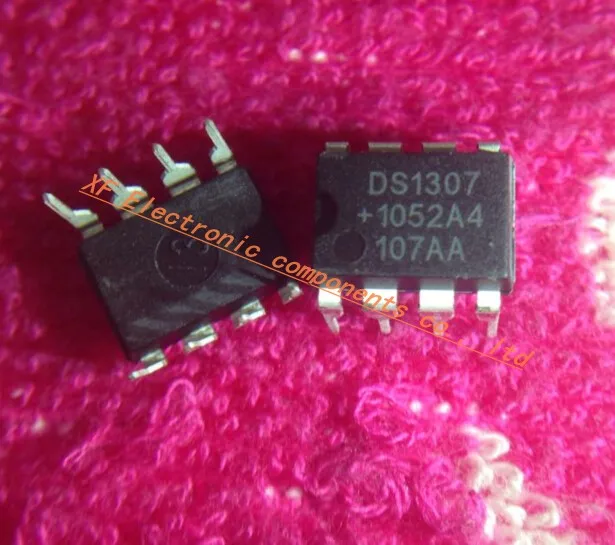 50 vnt / daug DS1307N DS1307 1307 DIP-8 IC geriausios kokybės.
