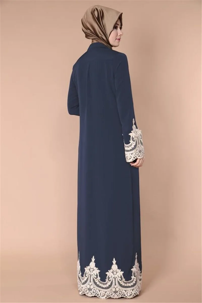 Dubajus Arabų Islamo Abaja Moterų Musulmonų Suknelė Siuvinėjimas, Aplikacijos Skraiste Ilgos Suknelės Caftan Etninės Islamo Drabužių Maroko Kaftan
