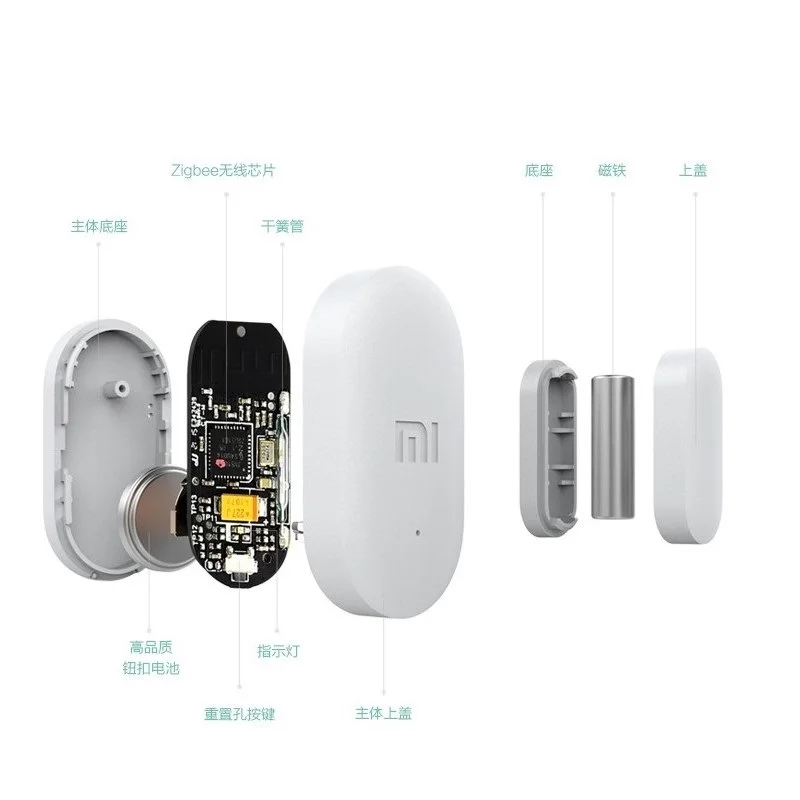 Xiaomi durų, Langų Jutiklis Intelligent Mini Durų Jutiklis Kišenės Dydžio Smart Home Automatinė kontrolė Xiaomi Smart mi Home App