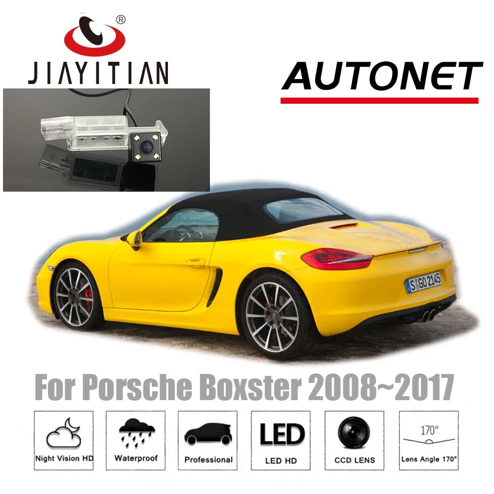 JiaYiTian Galinio vaizdo Kamera Porsche Boxster 987 981 2008~2017 ccd Night Vision/Licencijos Veidrodinis fotoaparatas Atbuline kamera