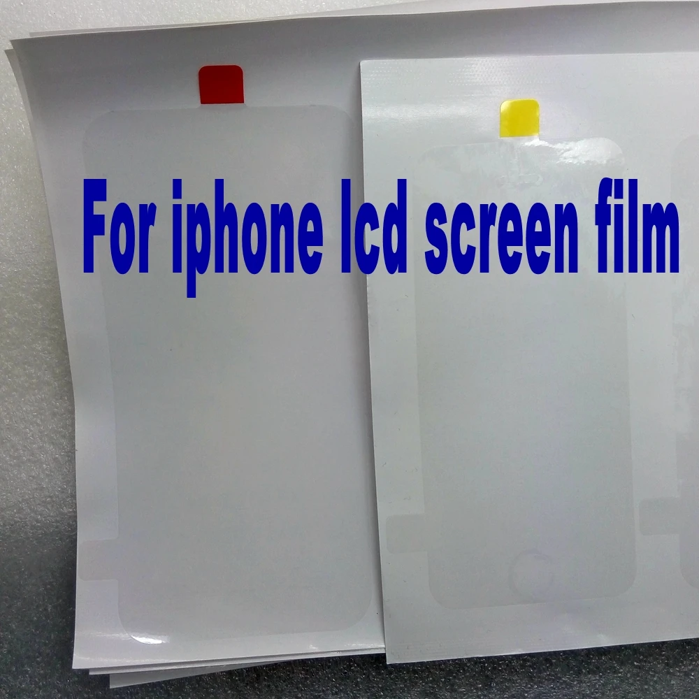 100/500pcs/daug Priekiniai screen protector, iphone 5s 6s 7 8 plus X XSMAX XR atnaujinimas filmas remonto atnaujinti lcd iphone 6