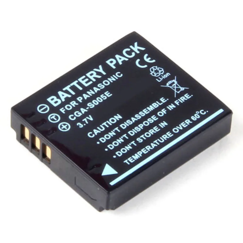 Ličio Jonų baterija CGA-S005E, BCC12 įkrovimo 3.7 V, 1500 mah už Panasonic Lumix LX3, FX8, FX9, FX10, FX12, FX50, FX100
