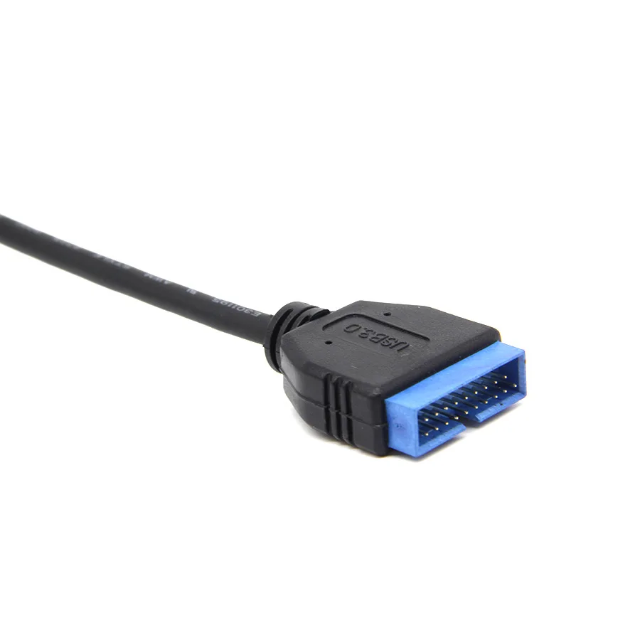 USB 3.1 Išplėtimo Jungties, Perduoti Ilgai Adapterio Kabelį Patvarus Konvertuoti Tipas-E 20 Pin Priekinis Skydelis Juodas ASUS Plokštė