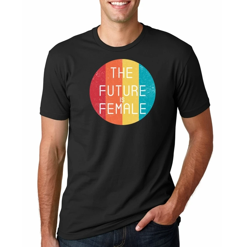 Feminizmo Ateitis Yra Moterų laišką atspausdinta Marškinėliai vyrų t-shirt Sutriuškinti Patriarchy Unisex marškinėlius Juokinga Tumblr camisetas mujer