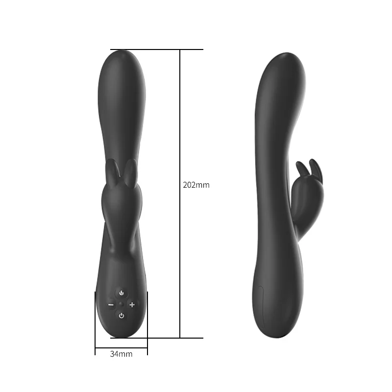 Rabbit Vibratorius 16 Dažnio G Vietoje, Dildo, Vibratoriai Silikoninis Vandeniui Klitorio Stimuliatorius makšties Massager sekso žaislai moterims