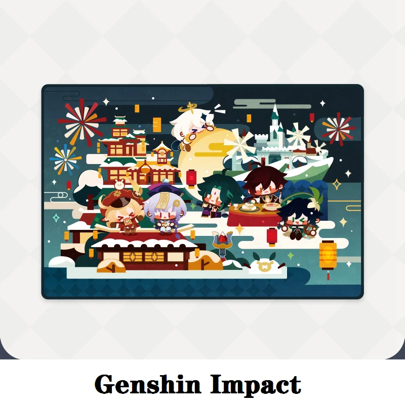 Žaidimo Tema Periferinių Genshin Poveikio Cosplay Priedai Anime Žiemą Šilta Antklodė Namų Patalynės, Kilimų Atostogų Dovanų Projektas