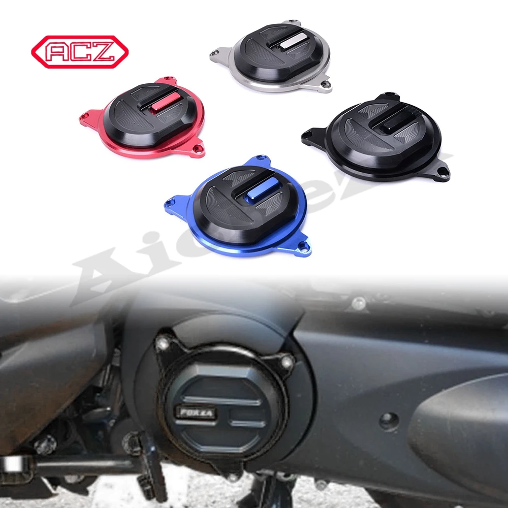 Motociklo Modifikuotų CNC Variklio apsauga Apima Honda Forza 300 MF13 2018-2020 Forza 250 2017-2020 Variklio Dangtelio Mygtukai Raštas