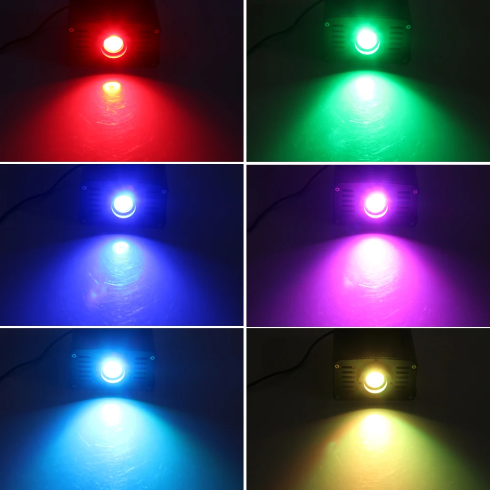 Optinio pluošto Šviesos Variklio 16W RGBW LED Vairuotojas su RF Jutiklinis Nuotolinio Valdymo Žvaigždėto Dangaus Efektas LED Apšvietimas Garantija 2 Metai