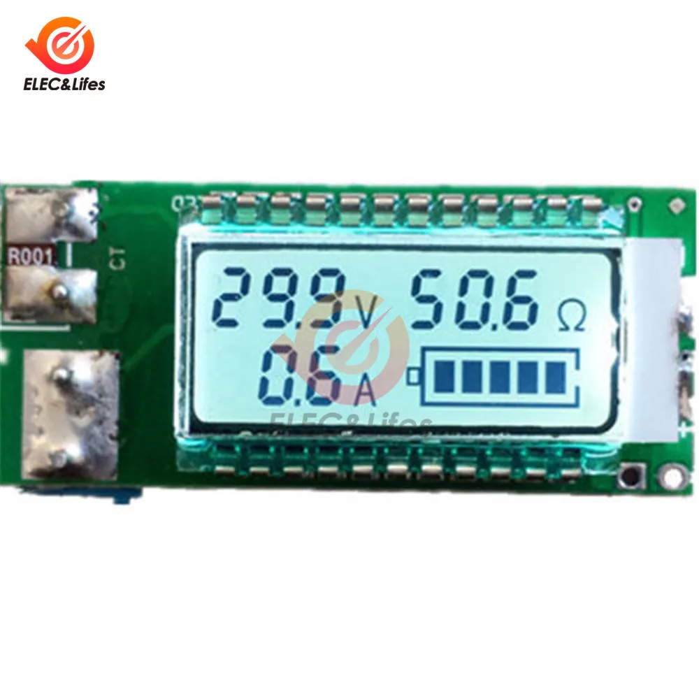 2.8 ~ 30.0 V 18650 26650 Skaitmeninis Ličio Li-ion Baterija Testeris LCD Skaitiklio Įtampa/Srovė/Talpa Bandymų Telefonas, Elektra Bankas