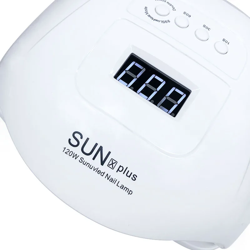 SUNX Plius UV LED Lempos 120W Nagų Džiovintuvas LCD Monitorius 36 LED Nagų Džiovintuvas Sausas Šviesos Kietėjimo Gelio Poliravimo Jutiklis 