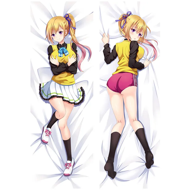 Naujas Anime Musaigen ne Iliuzinio Pasaulio pagalvių užvalkalus Dakimakura Atveju Seksuali mergina 3D dvipusis Patalynės Kūno Hugging užvalkalas 01T