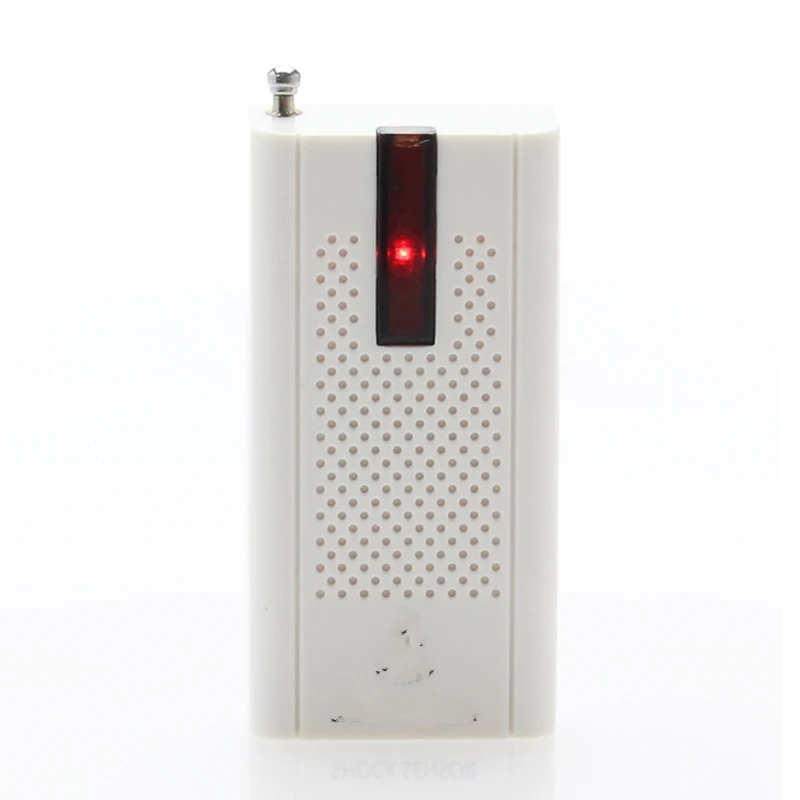 (10VNT) Belaidžio ryšio Durų Lango Vibracijos Detektorius Smūgio Jutiklis Aantenna PSTN, GSM Namų Apsaugos Signalizacijos Sistema nr. baterija