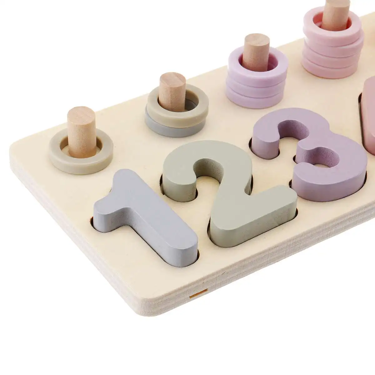 Ikimokyklinio Amžiaus Kūdikis Montessori Žaislai Ankstyvojo Ugdymo Matematikos Mokymo Priemonių, Žaislų, Skaitmeninis Laikrodis, Medinis Žaislas Skaičius Geometrinės Formos Atitikimo