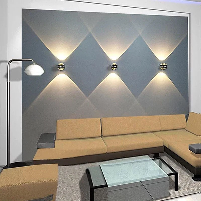 Dekoratyvinis patalpų sienos montuojamas led siena šviesos,led kampas šviesos,led kelio šviesa kreiptis valgomasis,TV sienų, kelią taip, 6W