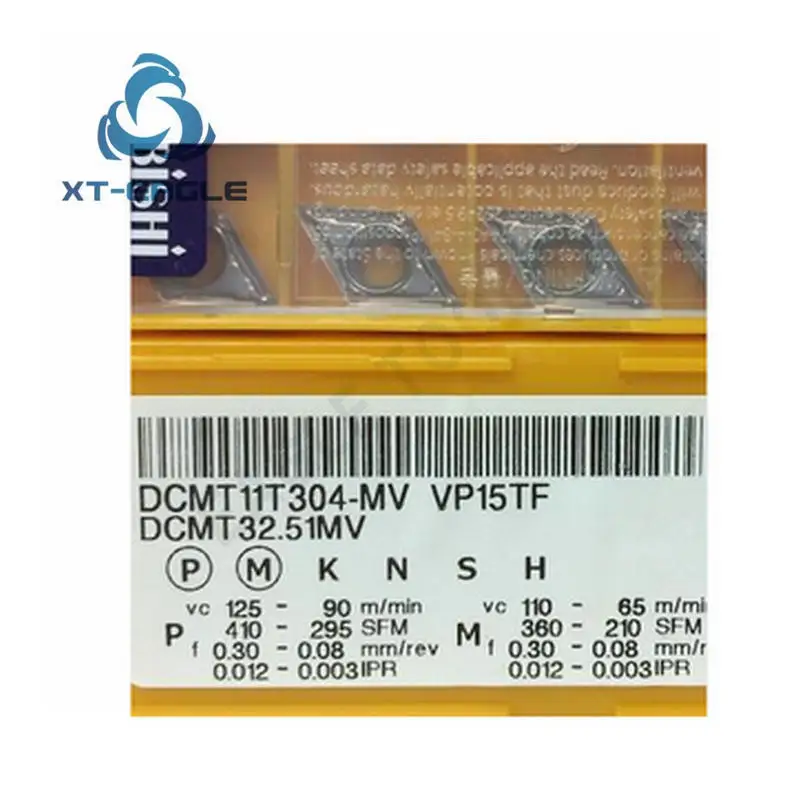 DCMT11T304-V. VP15TF DCMT11T308-V. VP15TF Nemokamas pristatymas! Originalus prekių CNC peilis